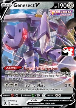 Genesect V Play! Pokémon Prize Pack Series Two #185