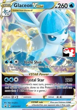 Glaceon VSTAR Play! Pokémon Prize Pack Series Two #197