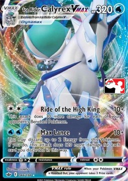 Ice Rider Calyrex VMAX Play! Pokémon Prize Pack Series Two #046