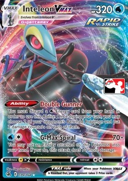 Inteleon VMAX Play! Pokémon Prize Pack Series Two #079