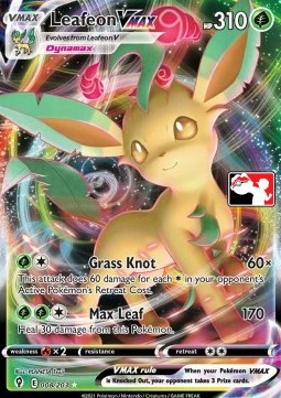 Leafeon VMAX Play! Pokémon Prize Pack Series Two #008