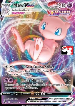 Mew VMAX Play! Pokémon Prize Pack Series Two #114