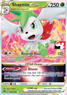 Shaymin VSTAR Play! Pokémon Prize Pack Series Two #014