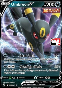 Umbreon V Play! Pokémon Prize Pack Series Two #094