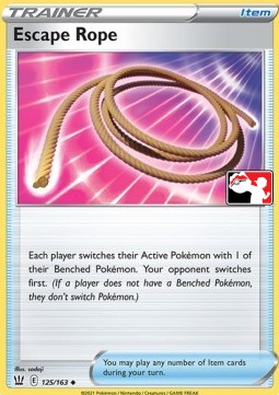 Escape Rope Play! Pokémon Prize Pack Series Two #125