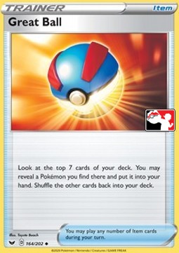 Great Ball Play! Pokémon Prize Pack Series Two #164