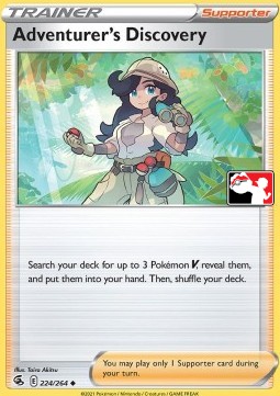 Adventurer's Discovery Play! Pokémon Prize Pack Series Two #224