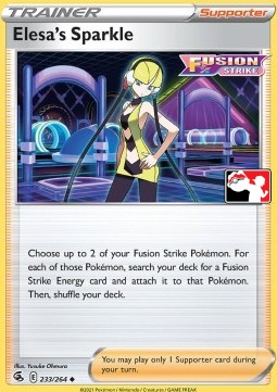 Elesa's Sparkle Play! Pokémon Prize Pack Series Two #233