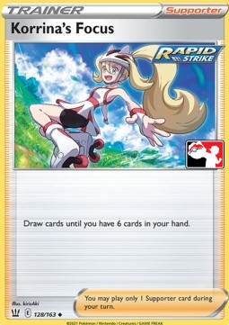 Korrina's Focus Play! Pokémon Prize Pack Series Two #128