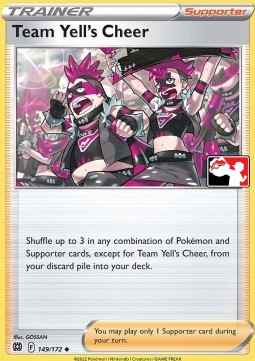 Team Yell's Cheer Play! Pokémon Prize Pack Series Two #149