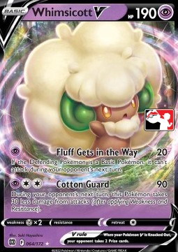 Whimsicott V Play! Pokémon Prize Pack Series Two #064
