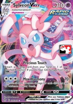 Sylveon VMAX Play! Pokémon Prize Pack Series Two #075