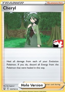 Cheryl Play! Pokémon Prize Pack Series Two #123
