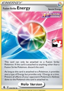 Fusion Strike Energy Play! Pokémon Prize Pack Series Two #244