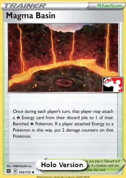 Magma Basin Play! Pokémon Prize Pack Series Two #144