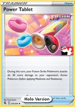 Power Tablet Play! Pokémon Prize Pack Series Two #236