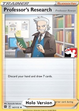 Professor's Research - Professor Rowan Play! Pokémon Prize Pack Series Two #147