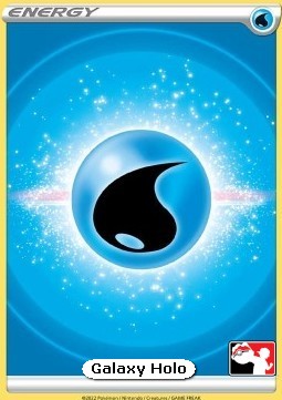 Basic Water Energy Play! Pokémon Prize Pack Series Three #3