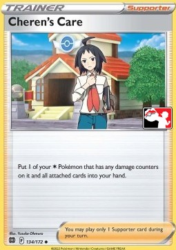 Cheren's Care Play! Pokémon Prize Pack Series Three #134
