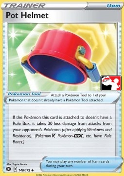 Pot Helmet Play! Pokémon Prize Pack Series Three #146