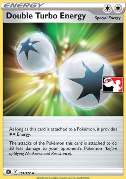 Double Turbo Energy Play! Pokémon Prize Pack Series Three #151