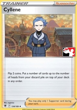 Cyllene Play! Pokémon Prize Pack Series Three #138