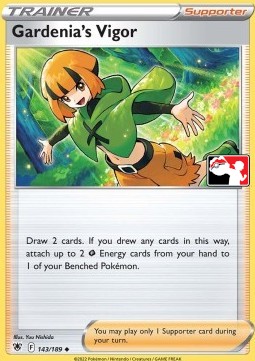 Gardenia's Vigor Play! Pokémon Prize Pack Series Three #143