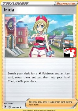Irida Play! Pokémon Prize Pack Series Three #147