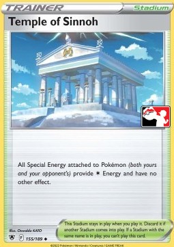 Temple of Sinnoh Play! Pokémon Prize Pack Series Three #155