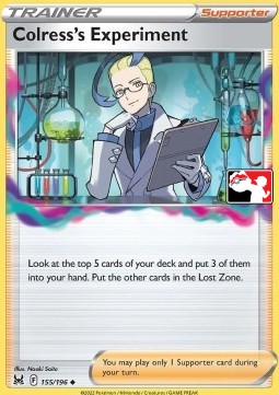 Colress's Experiment Play! Pokémon Prize Pack Series Three #155