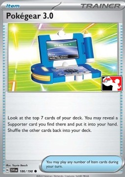 Pokégear 3.0 Play! Pokémon Prize Pack Series Three #186