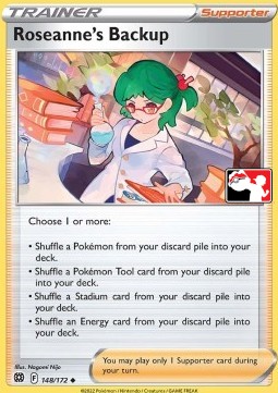 Roseanne's Backup Play! Pokémon Prize Pack Series Three #148