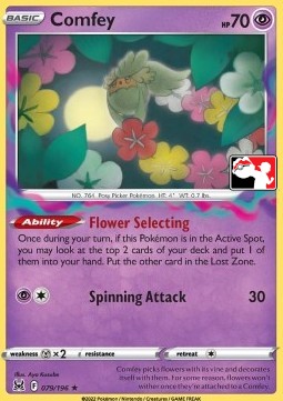 Comfey Play! Pokémon Prize Pack Series Three #079