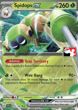 Spidops ex Play! Pokémon Prize Pack Series Three #019