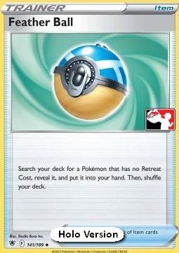 Feather Ball Play! Pokémon Prize Pack Series Three #141