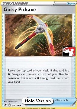 Gutsy Pickaxe Play! Pokémon Prize Pack Series Three #145
