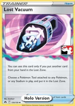Lost Vacuum Play! Pokémon Prize Pack Series Three #135