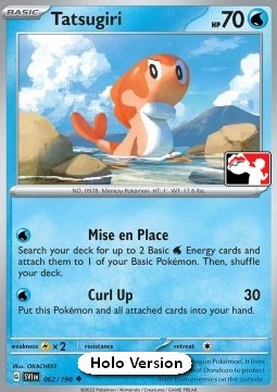 Tatsugiri Play! Pokémon Prize Pack Series Three #062