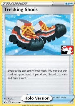 Trekking Shoes Play! Pokémon Prize Pack Series Three #145