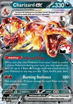 Charizard ex Play! Pokémon Prize Pack Series Four #125