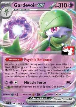 Gardevoir ex Play! Pokémon Prize Pack Series Four #086