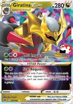 Giratina VSTAR Play! Pokémon Prize Pack Series Four #131