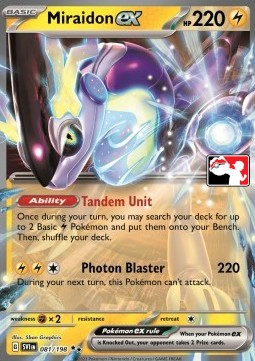 Miraidon ex Play! Pokémon Prize Pack Series Four #081