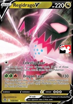 Regidrago V Play! Pokémon Prize Pack Series Four #135