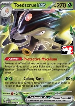 Toedscruel ex Play! Pokémon Prize Pack Series Four #022