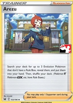 Arezu Play! Pokémon Prize Pack Series Four #153