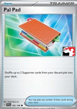 Pal Pad Play! Pokémon Prize Pack Series Four #182