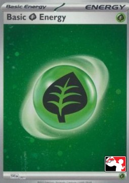 Basic Grass Energy Play! Pokémon Prize Pack Series Four #001