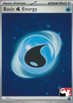 Basic Water Energy Play! Pokémon Prize Pack Series Four #003