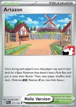 Artazon Play! Pokémon Prize Pack Series Four #171